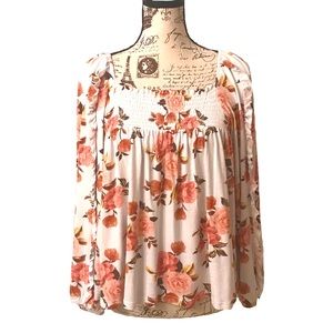 Altar’d State Smocked Boho Top